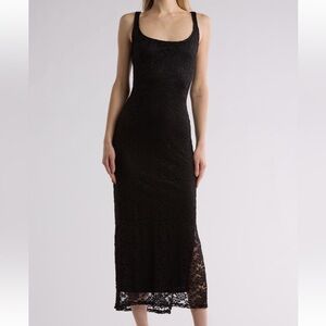 Bebe Black Maxi Dress